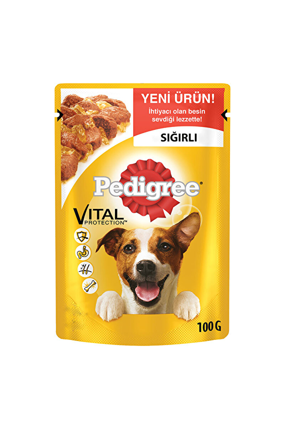 Pedigree Pouch Köpek Maması Etli-Tavuklu 100 g