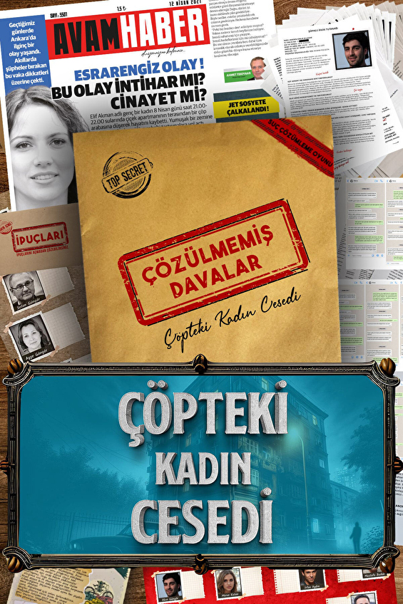 Çözülmemiş Davalar Çöpteki Kadın Cesedi CDL01 Çözülmemiş Davalar Çöpteki Kadın Cesedi CDL01