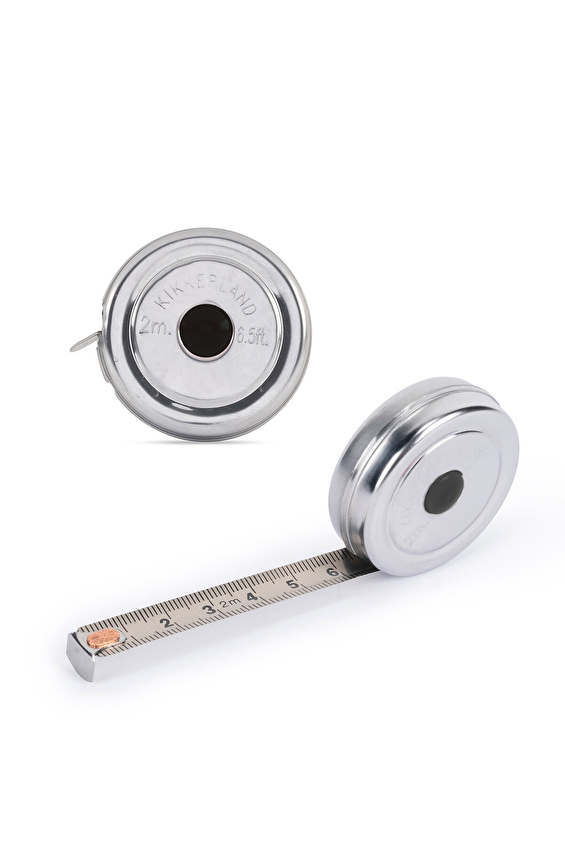 Kikkerland Mini Metal Rulo Metre Kikkerland Mini Metal Rulo Metre