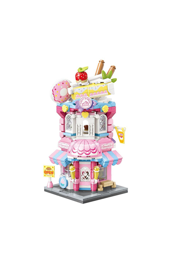 Keeppley Pastane Dükkanı 365 Parça Block Oyuncak KP-28027 Keeppley Pastane Dükkanı 365 Parça Block Oyuncak KP-28027