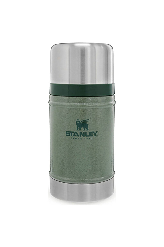 Stanley Klasik Vakumlu Çelik Yemek Termosu Hammertone Green 0,70 Litre Stanley Klasik Vakumlu Çelik Yemek Termosu Hammertone Green 0,70 Litre
