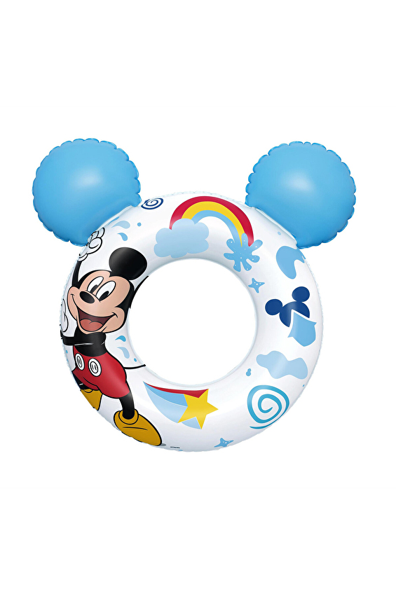 Bestway Disney Splash Pal Miki Mouse Simit - Kulaklı 65 cm x 66 cm 9102K Bestway Disney Splash Pal Miki Mouse Simit - Kulaklı 65 cm x 66 cm 9102K