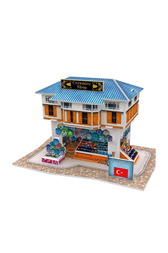 Türk Seramik Mağazası 3D Puzzle Türk Seramik Mağazası 3D Puzzle