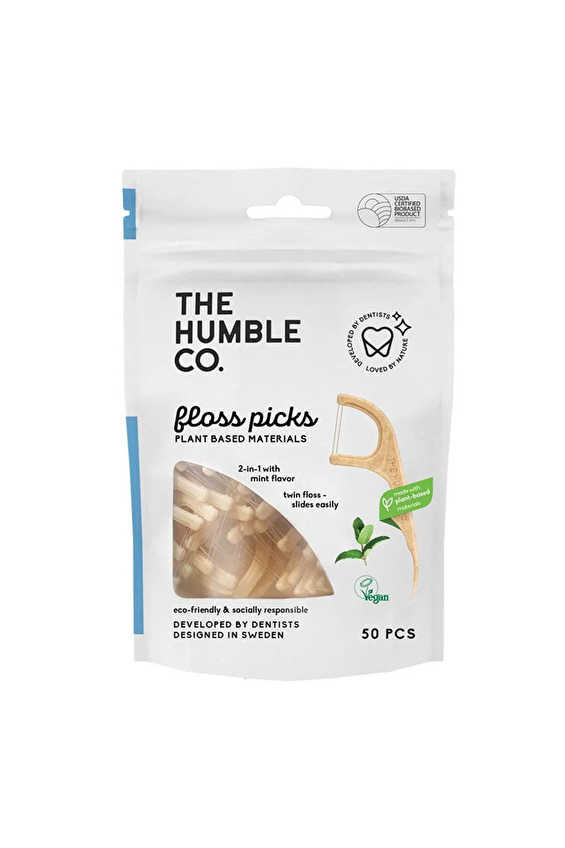 Humble Kürdanlı Diş İpi Nane 50'li
