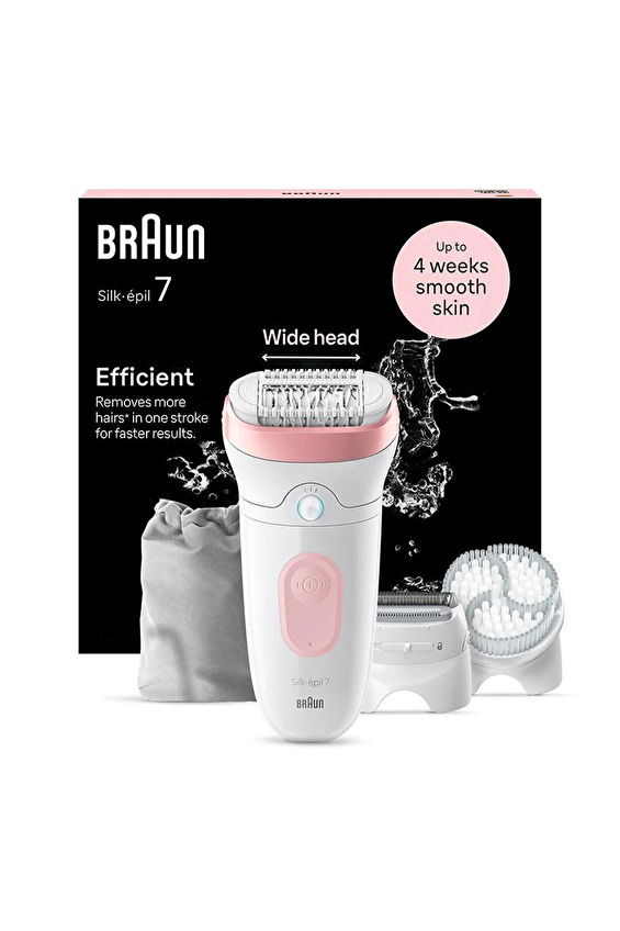 BRAUN SE 7060 Silk-Épil 7 Islak ve Kuru Kalıcı Pürüzsüz Cilt Epilasyon Cihazı BRAUN SE 7060 Silk-Épil 7 Islak ve Kuru Kalıcı Pürüzsüz Cilt Epilasyon Cihazı