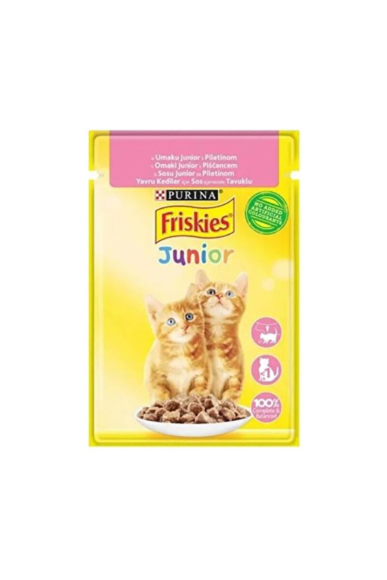 Friskies Pouch Yaş Kedi Maması Tavuklu 85 g