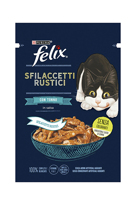 Felix Pouch Tasty Shreds Ton Balıklı 80g