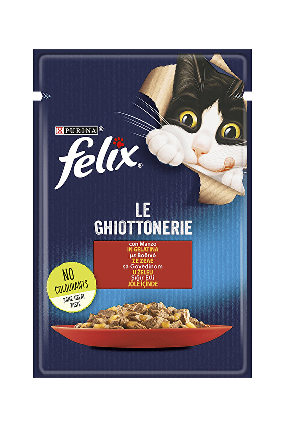 Felix Pouch Sığır Etli 85G