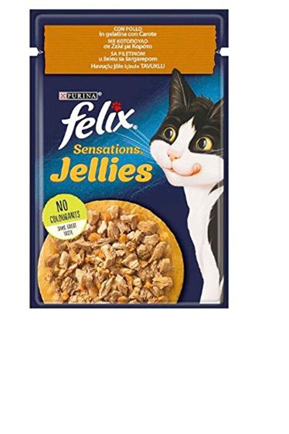 Felix Pouch Sensetion Tavuk Havuç 85g
