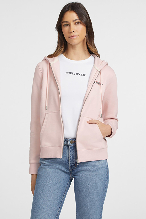 Guess Kadın Sweatshirt W4YQ13KC811 Pembe Guess Kadın Sweatshirt W4YQ13KC811 Pembe