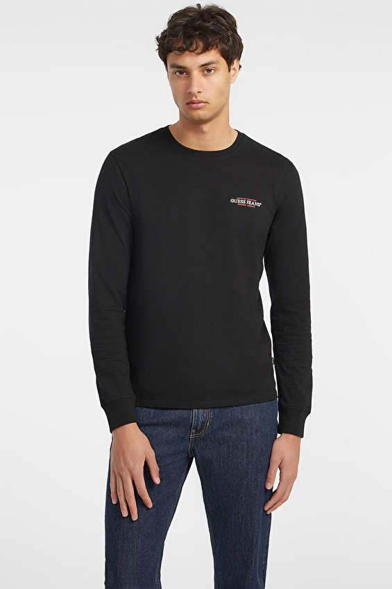 Guess Jeans Slim Fit Erkek Regular Fit Tişört M4YI54K8HM0 Siyah Guess Jeans Slim Fit Erkek Regular Fit Tişört M4YI54K8HM0 Siyah