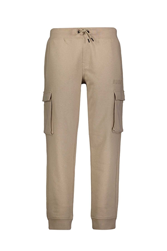 Guess Erkek Regular Fit Eşofman Altı Z4YB08KAIJ1 Bej Guess Erkek Regular Fit Eşofman Altı Z4YB08KAIJ1 Bej