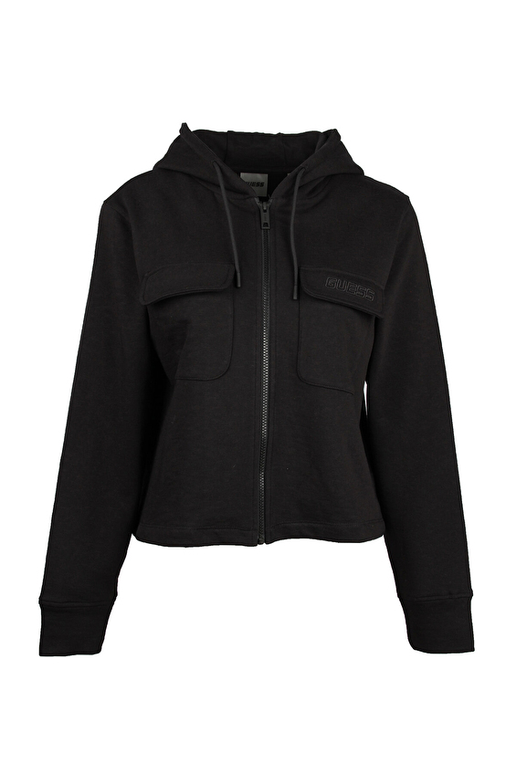 Guess Kadın Sweatshirt V4YQ08KC6W1 Siyah Guess Kadın Sweatshirt V4YQ08KC6W1 Siyah