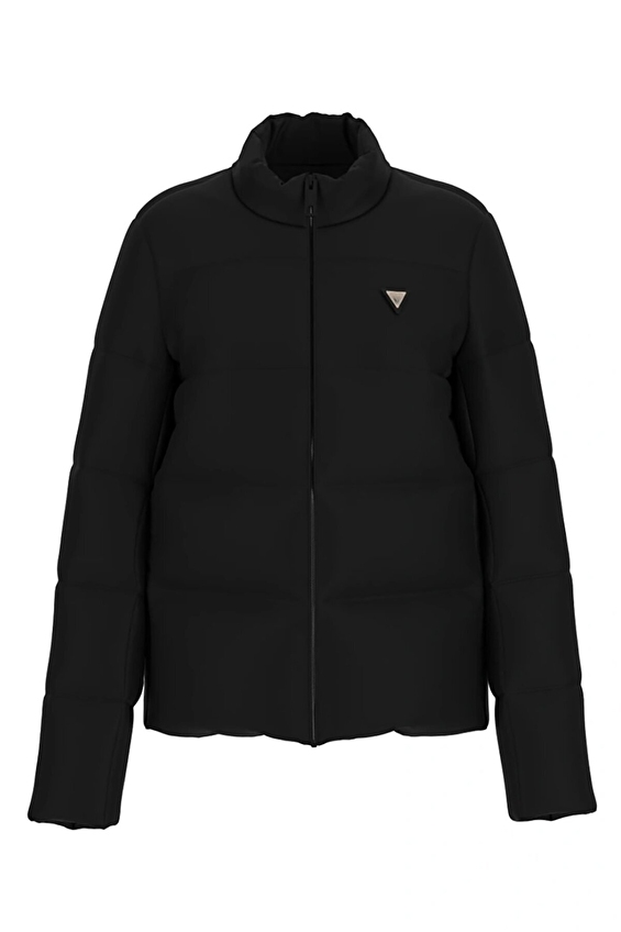 Guess Dokuma Kumaş Kadın Mont V4YL03WFUD0 Siyah Guess Dokuma Kumaş Kadın Mont V4YL03WFUD0 Siyah