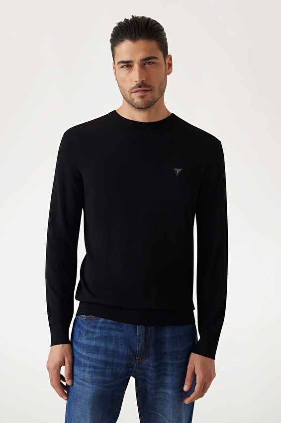 Guess Erkek Kazak M4YR29Z3DM0 Siyah Guess Erkek Kazak M4YR29Z3DM0 Siyah