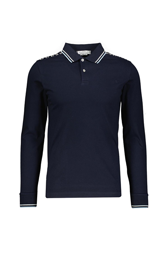 Guess Regular Fit Erkek Polo Yaka Tişört M4YP58K7O64 Lacivert Guess Regular Fit Erkek Polo Yaka Tişört M4YP58K7O64 Lacivert