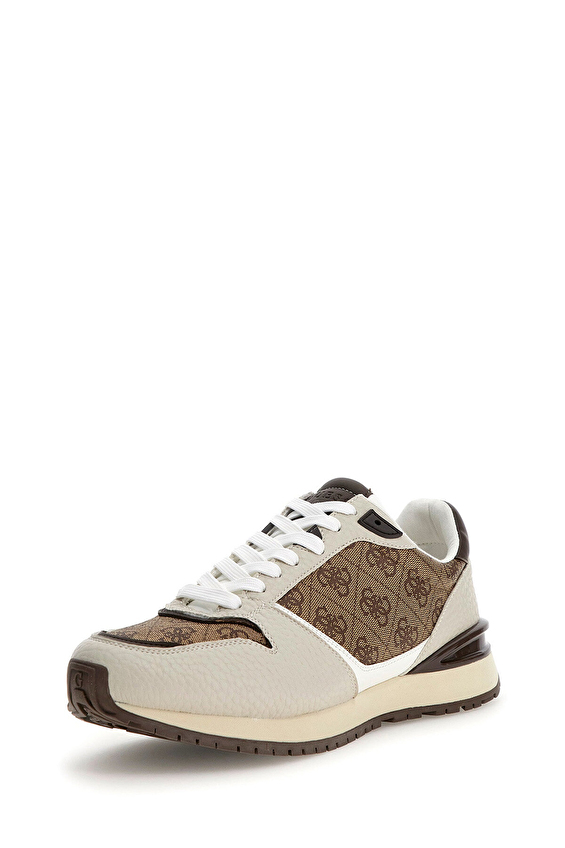 Guess Erkek Ayakkabı FMJISL Ekru Guess Erkek Ayakkabı FMJISL Ekru