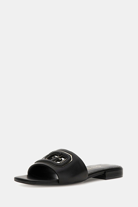 Guess Kadın Terlik FLJTAR Siyah/sarı Guess Kadın Terlik FLJTAR Siyah/sarı