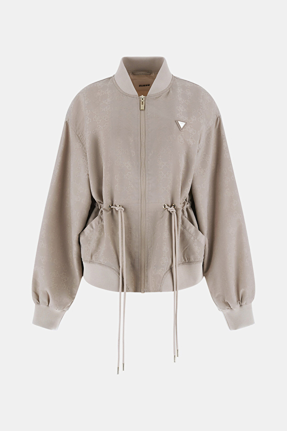 Guess Dokuma Kumaş Kadın Ceket V5YL11WHFU0 Lila Guess Dokuma Kumaş Kadın Ceket V5YL11WHFU0 Lila