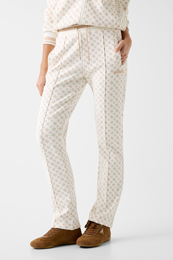 Guess Kadın Eşofman Alt V5YB20KB212 Krem Guess Kadın Eşofman Alt V5YB20KB212 Krem