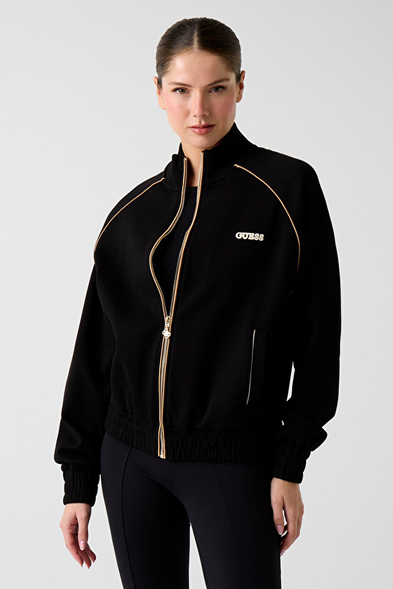 Guess Kadın Sweatshirt V6RQ00KD852 Siyah Guess Kadın Sweatshirt V6RQ00KD852 Siyah