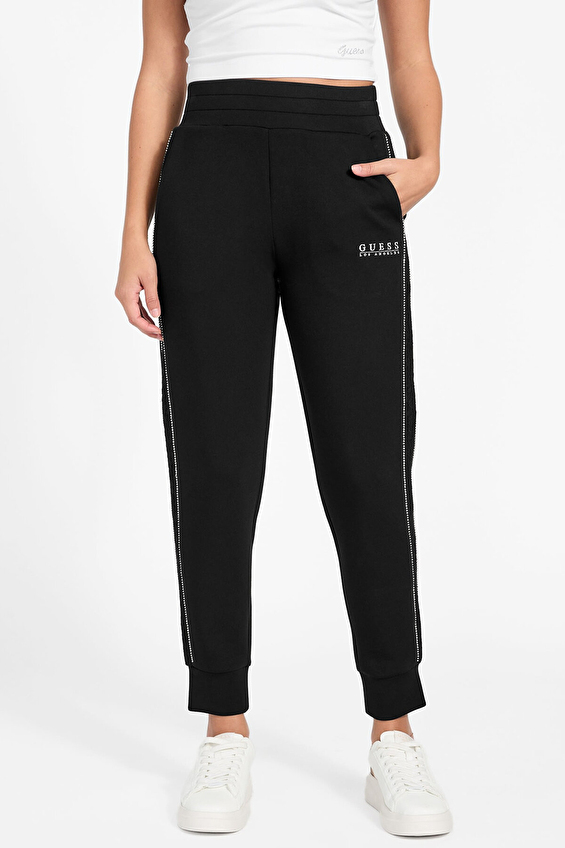 Guess Kadın Eşofman Alt W6RB45KBYE2 Siyah Guess Kadın Eşofman Alt W6RB45KBYE2 Siyah