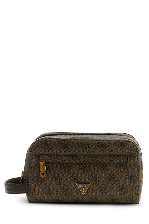 Guess Erkek Milano Makyaj Çantası PMMILOP5461 COF Kahverengi Guess Erkek Milano Makyaj Çantası PMMILOP5461 COF Kahverengi