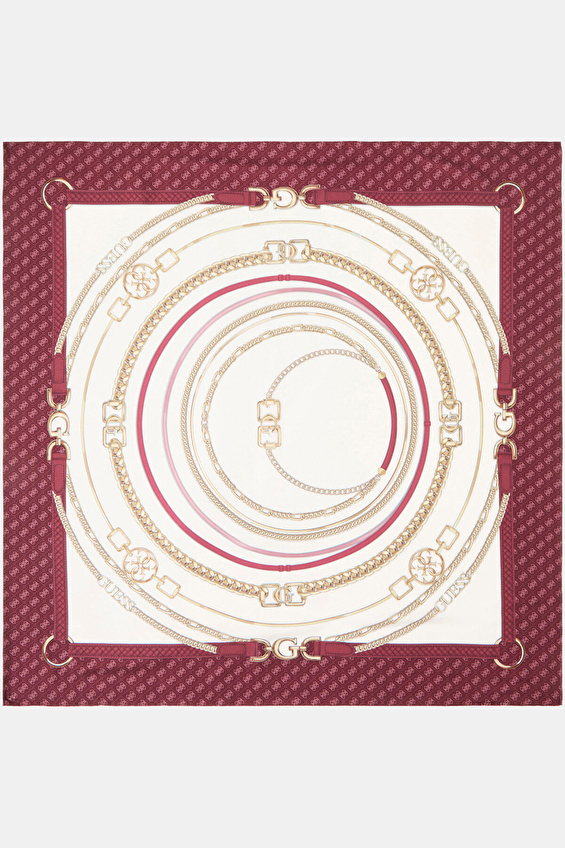 Guess Kadın Fular AW5458POL03 BUR Bordo Guess Kadın Fular AW5458POL03 BUR Bordo