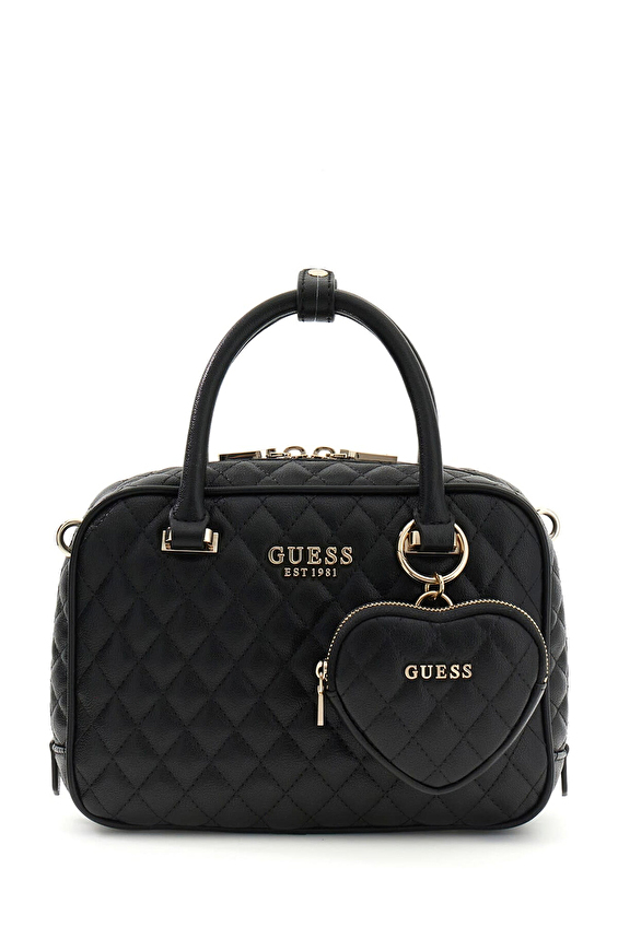 Guess Kadın Atabey El Çantası HWQG9894050 BLA Siyah Guess Kadın Atabey El Çantası HWQG9894050 BLA Siyah