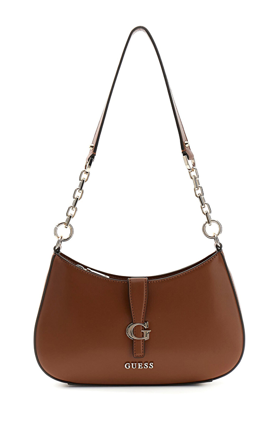 Guess Kadın Carrie Omuz Çantası HWVG9896180 COG Kahverengi Guess Kadın Carrie Omuz Çantası HWVG9896180 COG Kahverengi