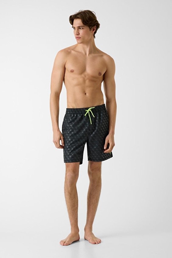 Guess Erkek Mayo Şort F6GT26 PJ1G Siyah Guess Erkek Mayo Şort F6GT26 PJ1G Siyah