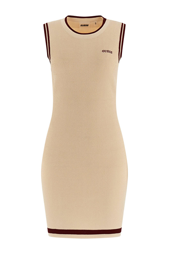 Guess Kadın Elbise V6GK04Z0648 Krem