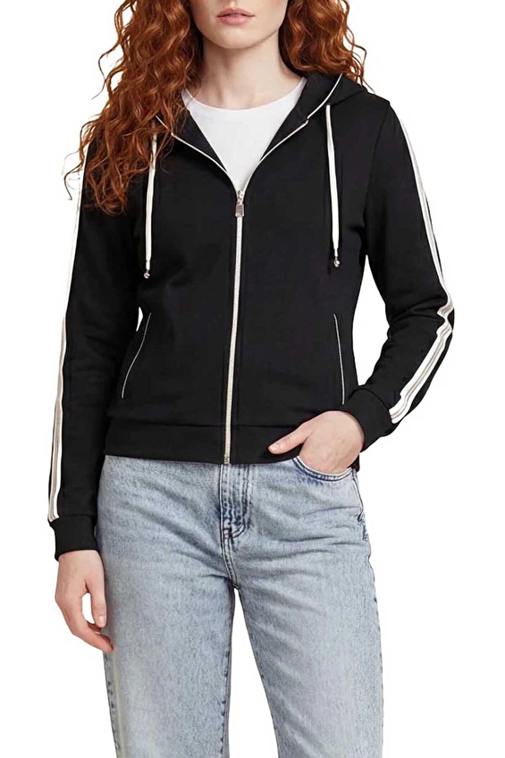 Guess Kadın Sweatshirt V6GQ07K3096 Siyah Guess Kadın Sweatshirt V6GQ07K3096 Siyah