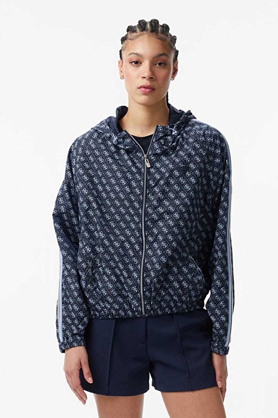 Guess Kadın Ceket V6GL02W1736 Lacivert Guess Kadın Ceket V6GL02W1736 Lacivert