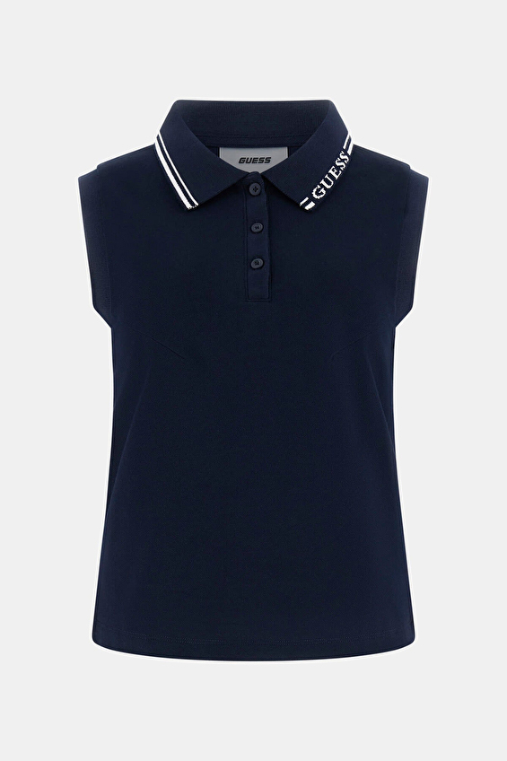 Guess Kadın Tişört V6GP03K2958 Lacivert