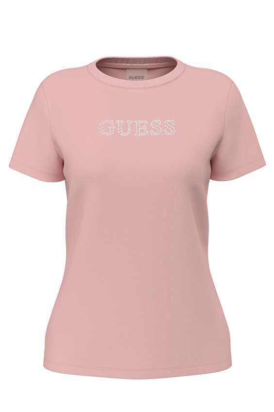 Guess Kadın Tişört V3BI11J1314 Pembe Guess Kadın Tişört V3BI11J1314 Pembe