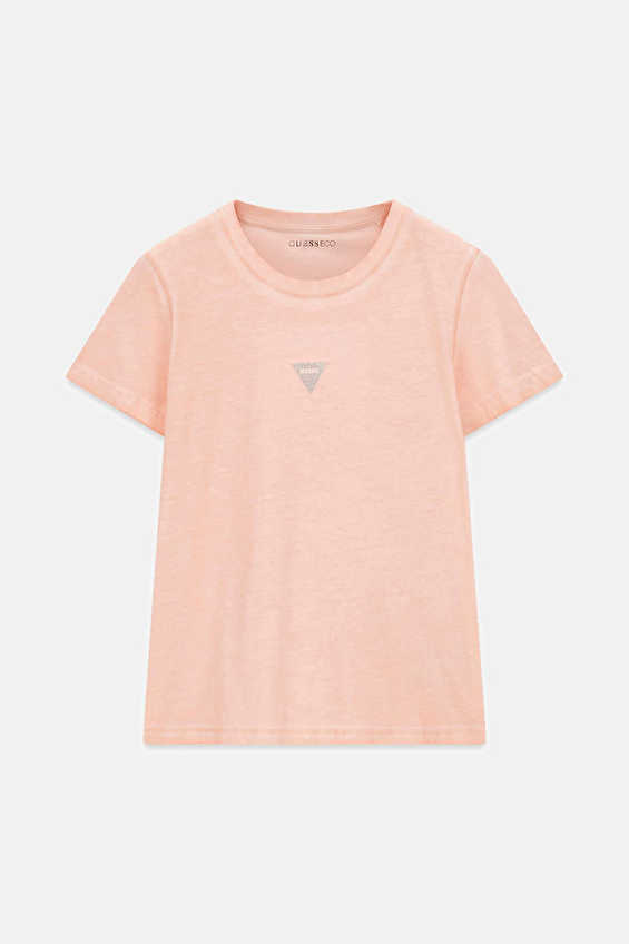 Guess Kadın Tişört W6GI10K3025 Pembe