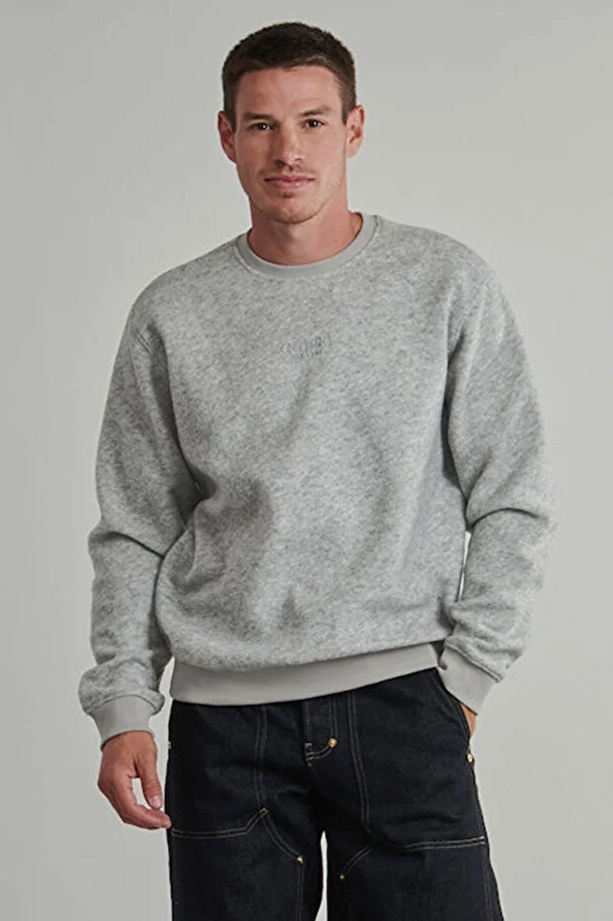 Guess Erkek Sweatshirt M5BQ07KC380 Gri Guess Erkek Sweatshirt M5BQ07KC380 Gri