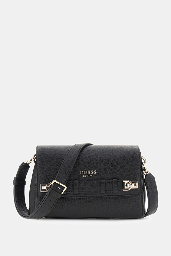 Guess Mıknatıslı Kadın Omuz Çantası HWBG8546200 Siyah Guess Mıknatıslı Kadın Omuz Çantası HWBG8546200 Siyah