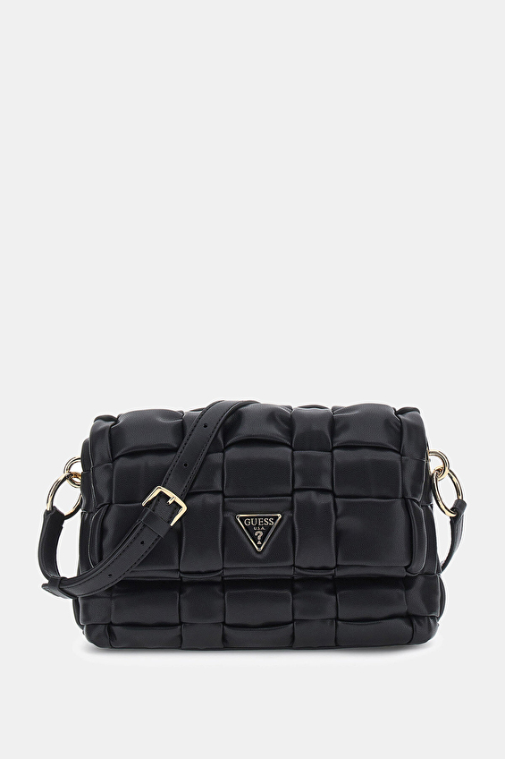 Guess Mıknatıslı Kadın Omuz Çantası HWWG8072190 Siyah Guess Mıknatıslı Kadın Omuz Çantası HWWG8072190 Siyah