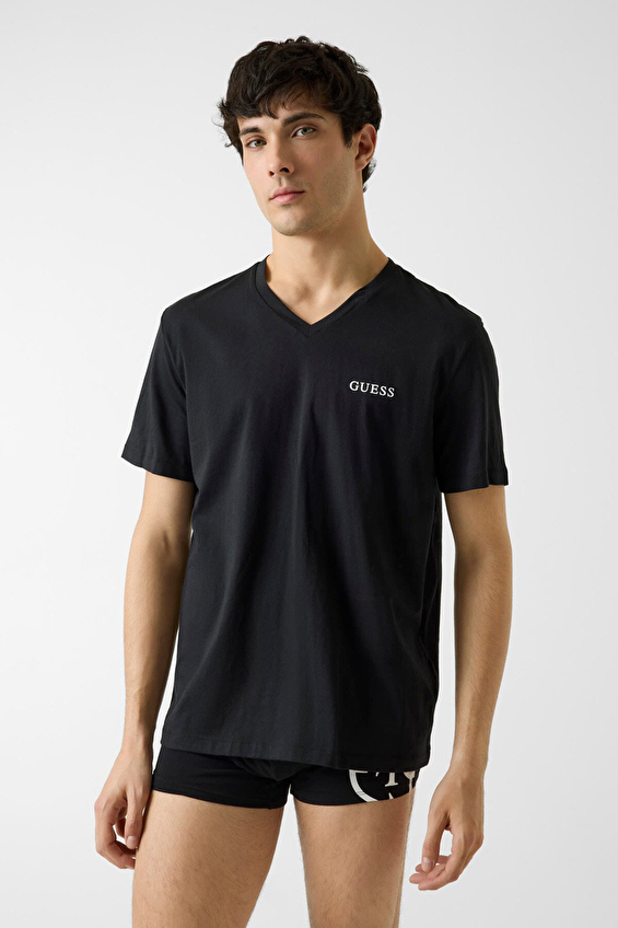 Guess Erkek 3'lü Boxer U5BG58 JBLK Siyah Guess Erkek 3'lü Boxer U5BG58 JBLK Siyah