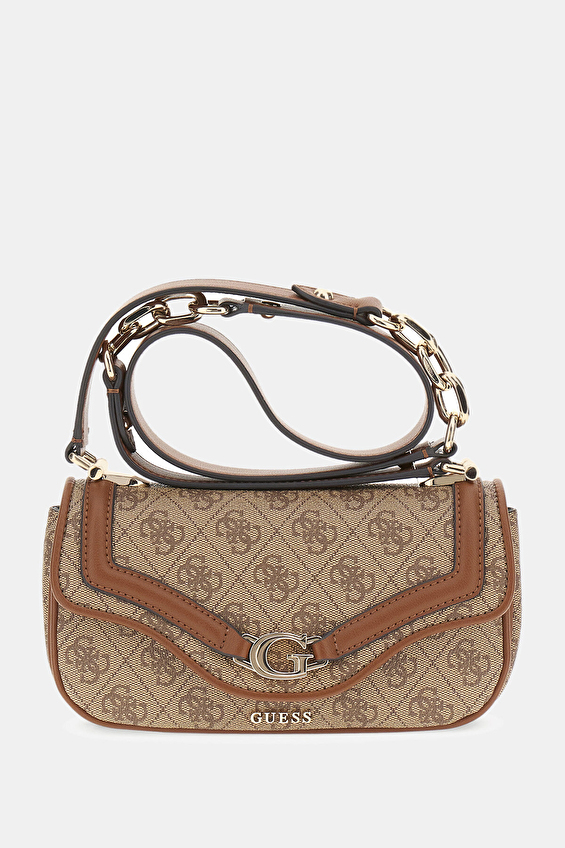 Guess Mıknatıslı Kadın Omuz Çantası HWSG7993790 Kahverengi Guess Mıknatıslı Kadın Omuz Çantası HWSG7993790 Kahverengi