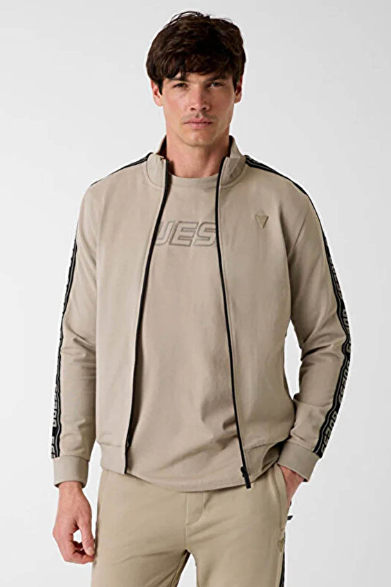 Guess Jeans Erkek Guess Sweatshirt Z2YQ12K6ZS1 Gri Guess Jeans Erkek Guess Sweatshirt Z2YQ12K6ZS1 Gri