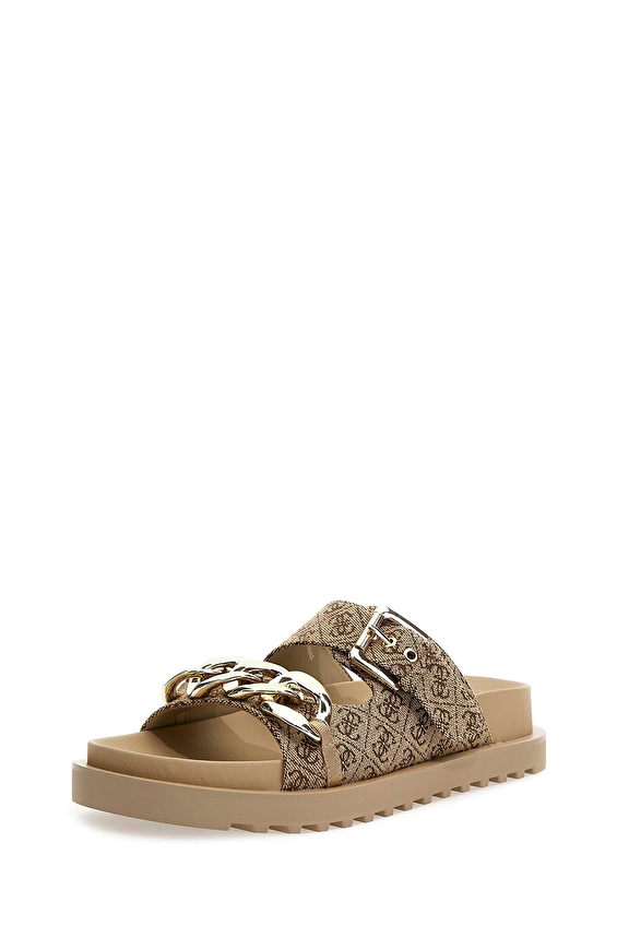 Guess Kadın Terlik FL6FT2 Bej/kahverengi Guess Kadın Terlik FL6FT2 Bej/kahverengi