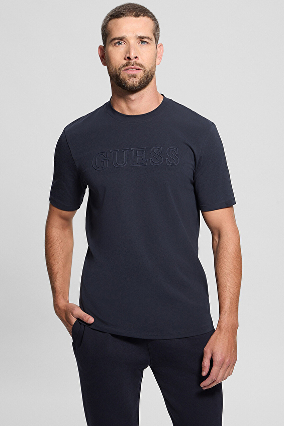 Guess Erkek Regular Fit Tişört Z2YI11J1314 Lacivert Guess Erkek Regular Fit Tişört Z2YI11J1314 Lacivert