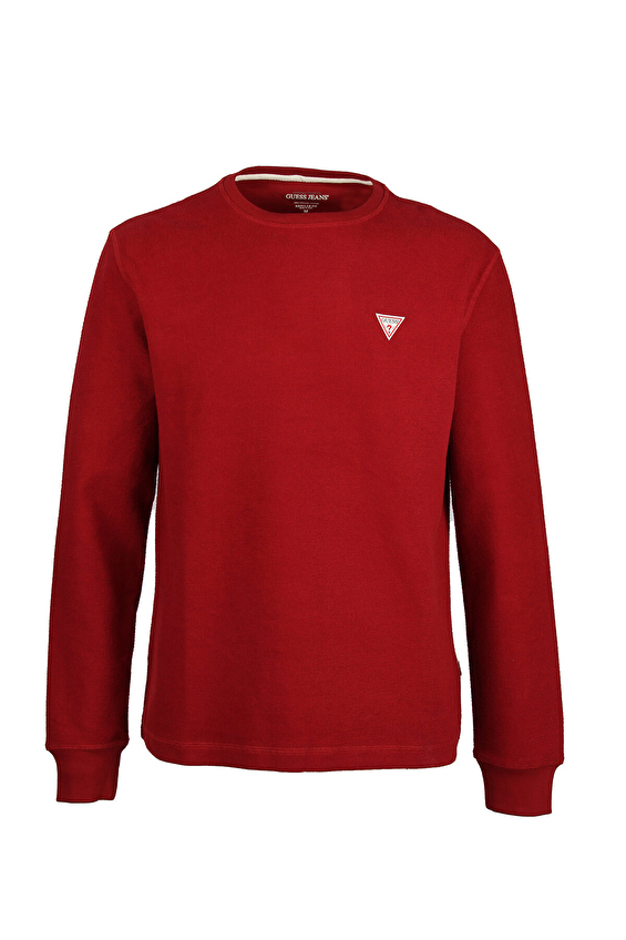 Guess Jeans Regular Fit Erkek Tişört M4BI77KCII1 Kırmızı Guess Jeans Regular Fit Erkek Tişört M4BI77KCII1 Kırmızı