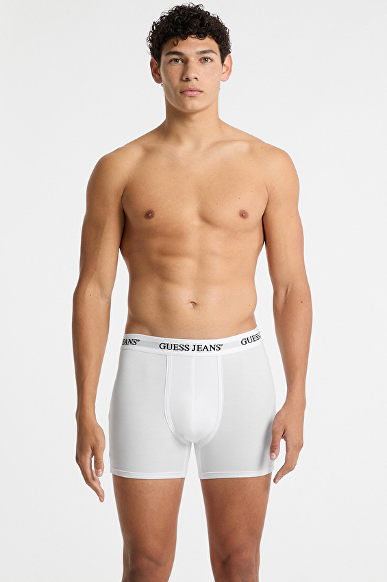 Guess Erkek 2'li Boxer M4BZ40 SYH/BYZ Siyah/beyaz Guess Erkek 2'li Boxer M4BZ40 SYH/BYZ Siyah/beyaz