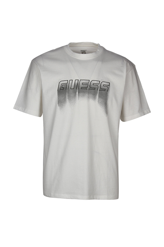 Guess Erkek Boxy Fit Tişört Z5RI11I3Z14 Beyaz Guess Erkek Boxy Fit Tişört Z5RI11I3Z14 Beyaz