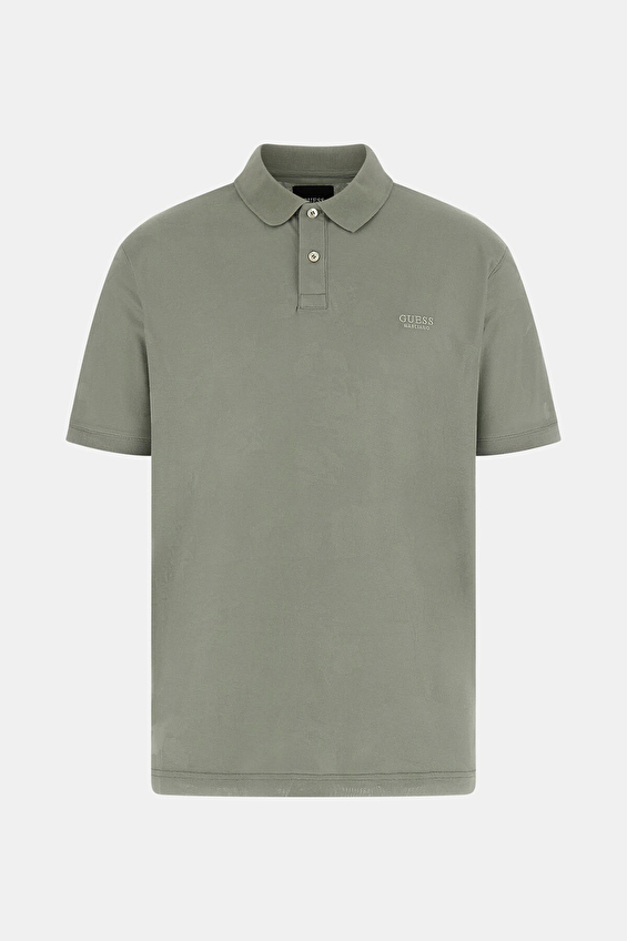 Guess Regular Fit Erkek Tişört M6GP18K3086 Yeşil