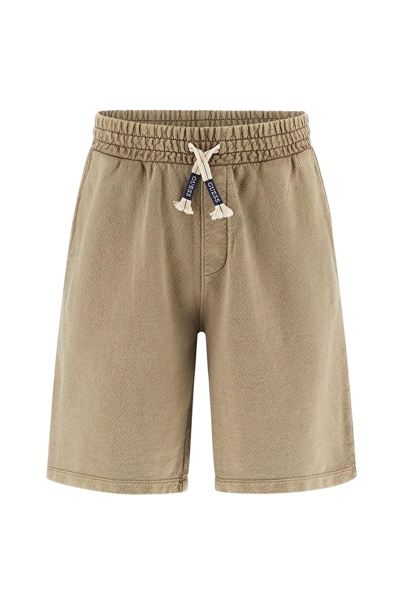 Guess Relaxed Fit Erkek Şort M6GD15K3021 Gri